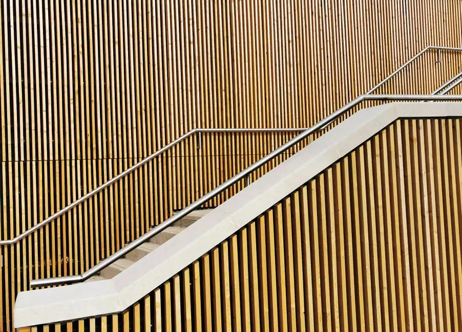 Centre commercial CAP3000 Bardage FPBOIS